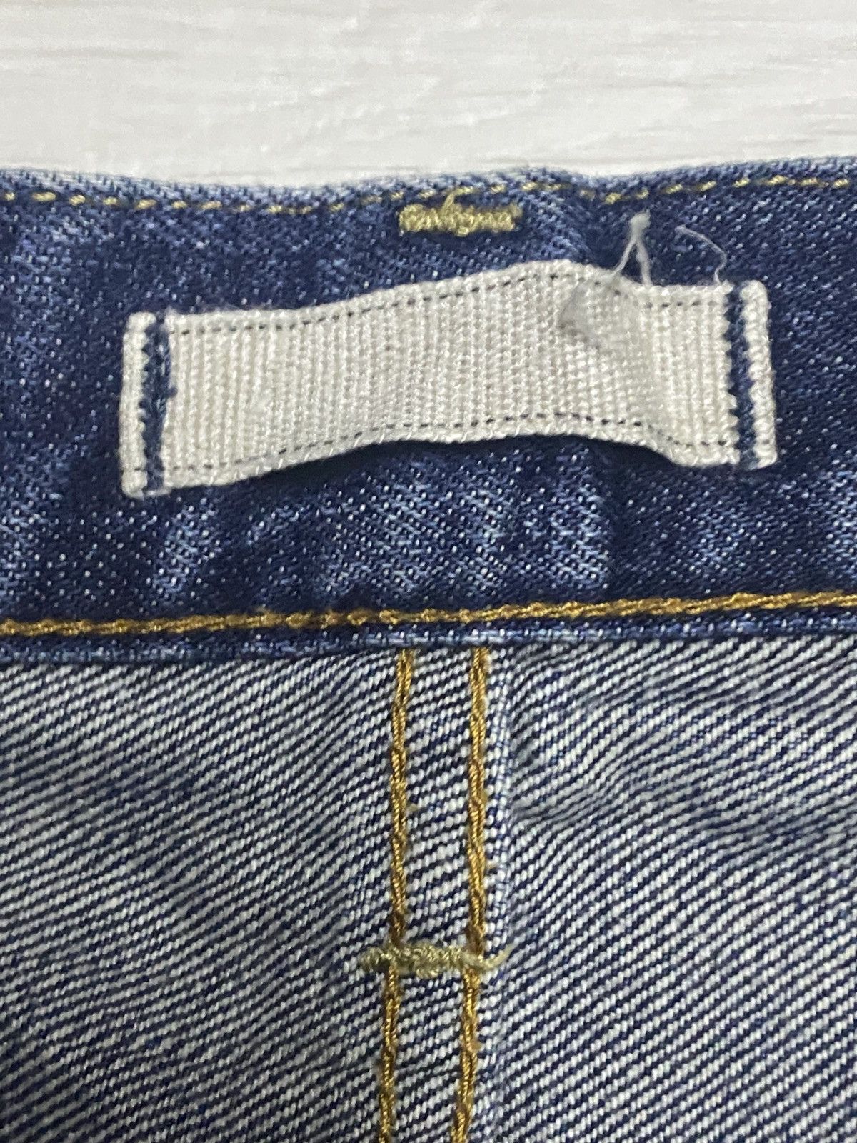 Uniqlo Vintage Japanese Uniqlo Faded Wash Destroy Slim Jeans Size US 30 / EU 46 - 10 Thumbnail