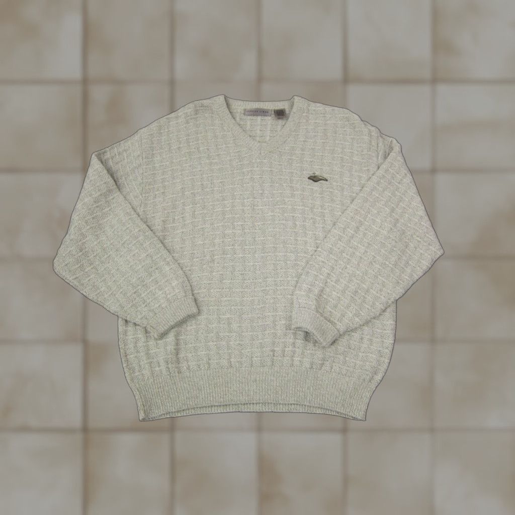 Vintage VINTAGE Cypress Links Sweater Mens XL Brown Golf USA Cotton Knitted Pullover 80s 90s Size US L / EU 52-54 / 3 - 1 Thumbnail