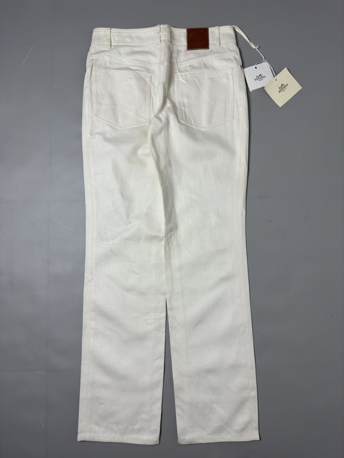 Hermes HERMES / MAISON MARGIELA ERA - CALFSKIN JEANS Size 24" / US 00 / IT 34 - 14 Thumbnail