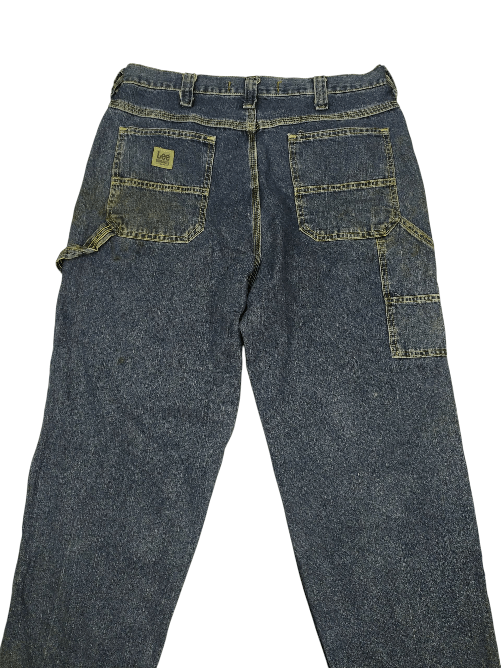 Lee Vintage Lee Dungarees Carpenter Double Knee Jeans Size US 34 / EU 50 - 13 Thumbnail