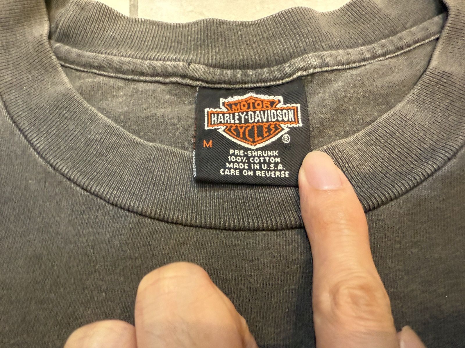 Harley Davidson × Vintage × West Coast Choppers Vintage 90s Harley Davidson 1997 Shirt Size US M / EU 48-50 / 2 - 3 Thumbnail