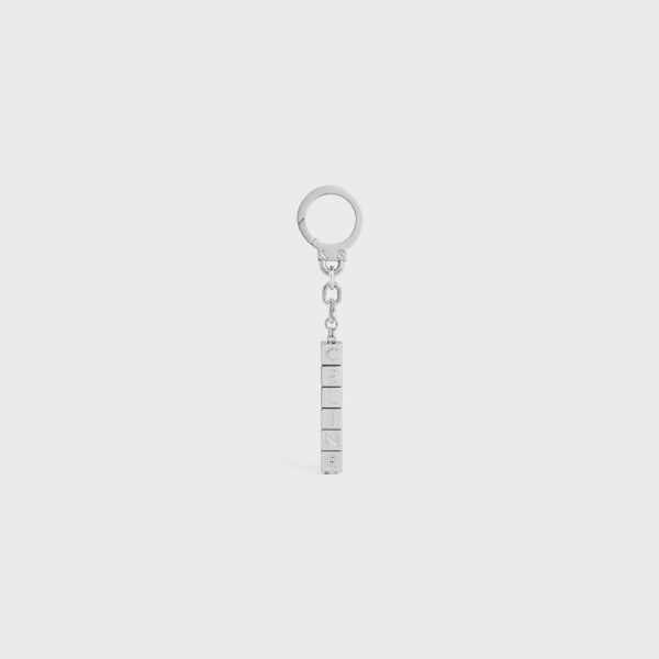 Celine o1bcso1str1124 Size: OS / Enamel Brass Charm in Silver Size ONE SIZE - 3 Thumbnail