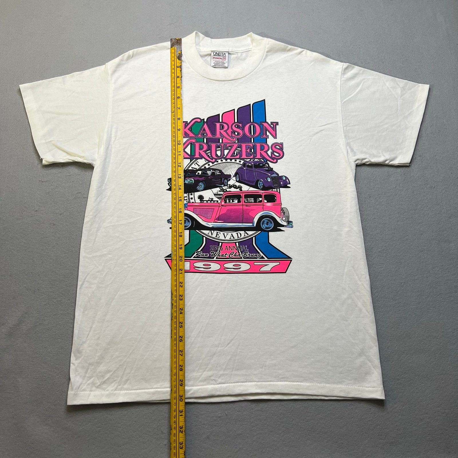 Other Vintage 1997 Karson Kruzers Reno Nevada Car Show T Shirt L Size US L / EU 52-54 / 3 - 5 Thumbnail