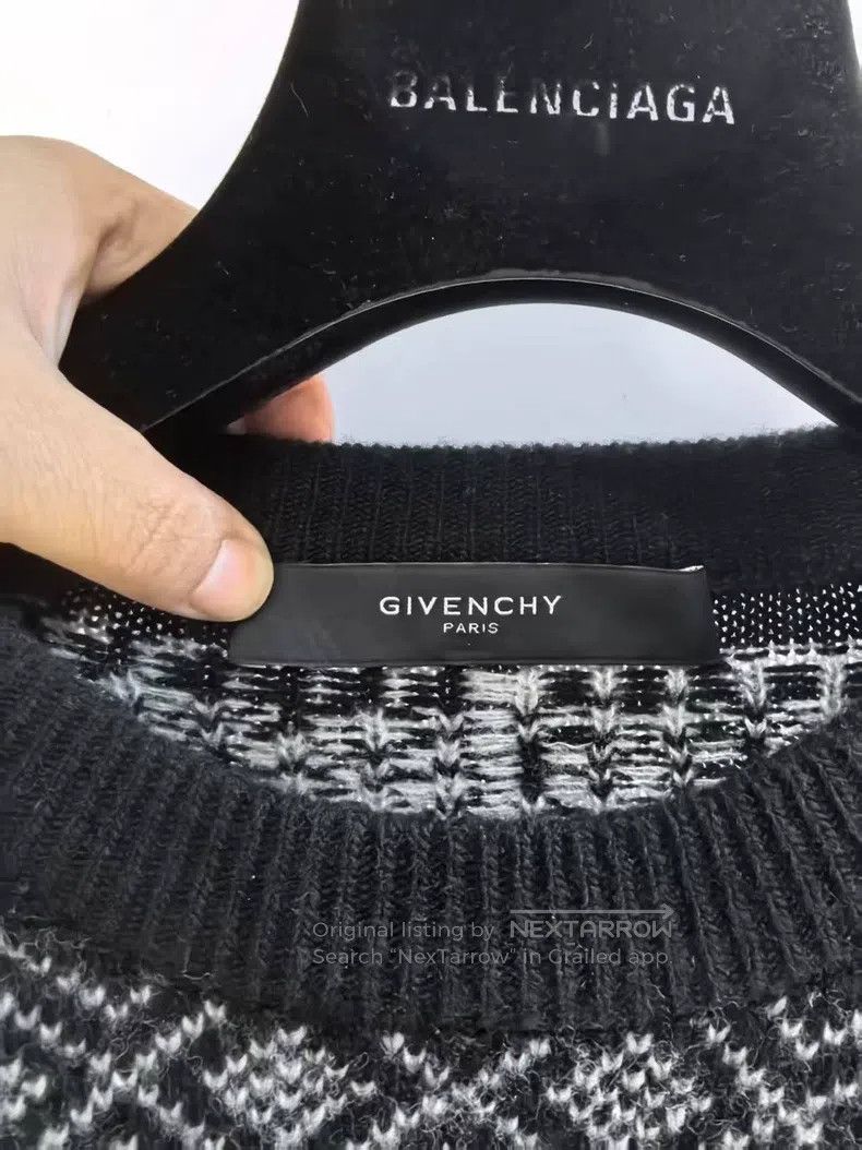 Givenchy Givenchy Woolen Hoodie Size US M / EU 48-50 / 2 - 4 Thumbnail