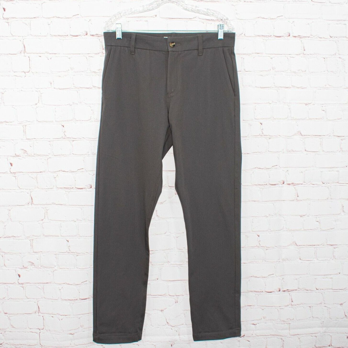 Olivers Apparel Oliver Apparel Men's Sz 32 slim Chino Pants Gray Twill Nylon Size US 32 / EU 48 - 1 Thumbnail