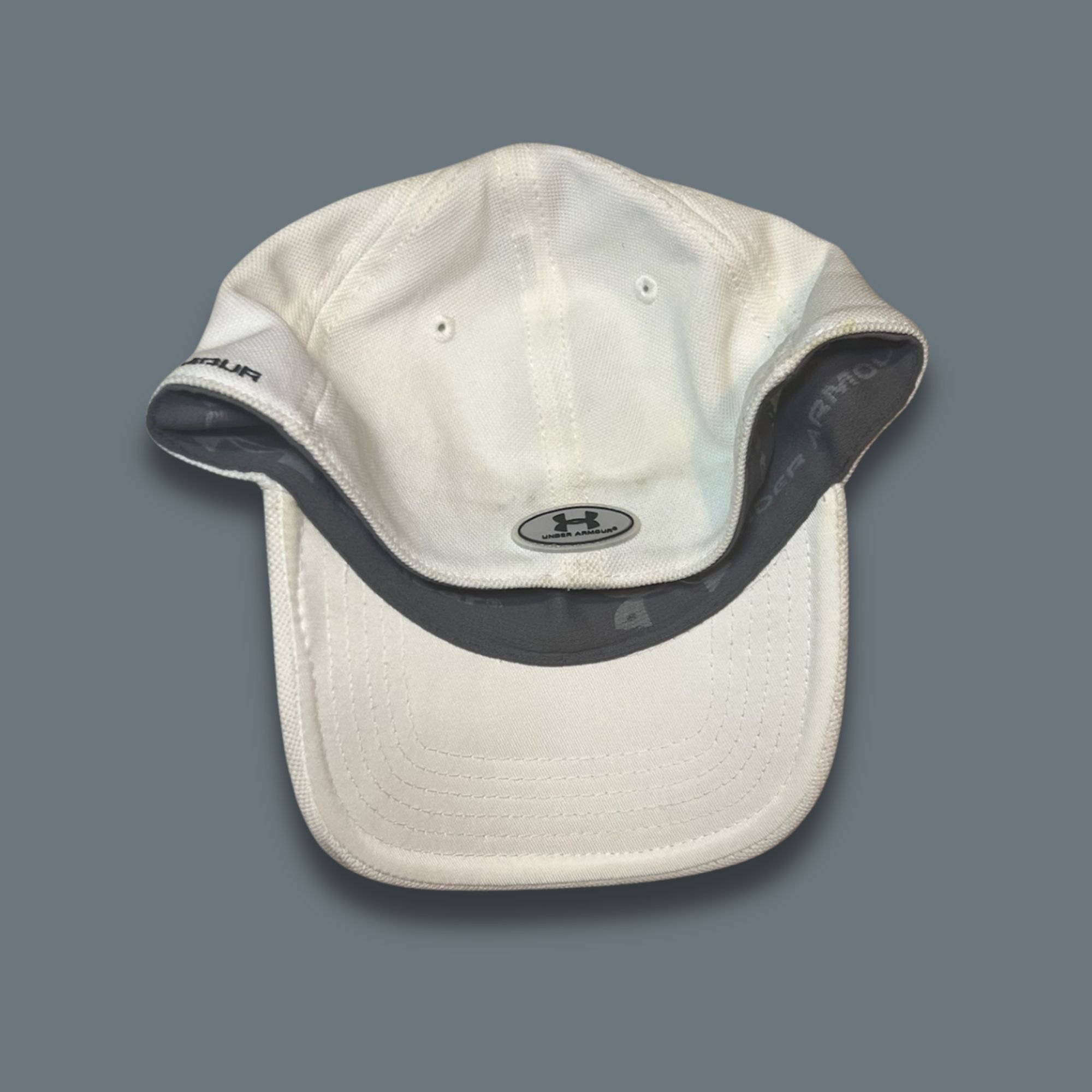 Under Armour Under Armour Mens Blitzing 3.0 Cap L/XL White Black Logo Bre Size ONE SIZE - 5 Thumbnail