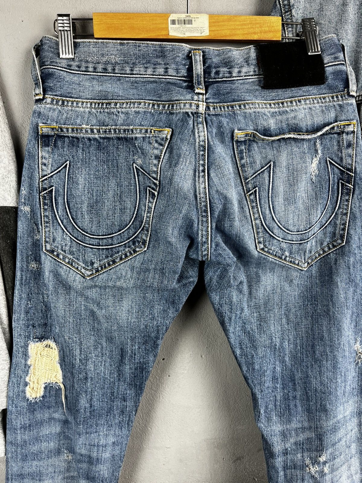 True Religion True Religion distressed denim pants y2k Size 28" / US 6 / IT 42 - 3 Thumbnail