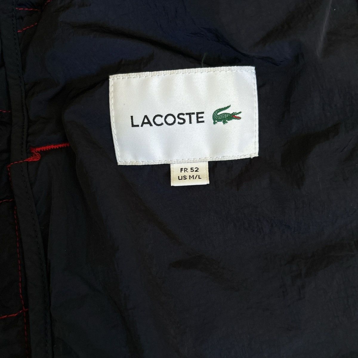 Lacoste Red Lacoste Vest Size US M / EU 48-50 / 2 - 5 Thumbnail