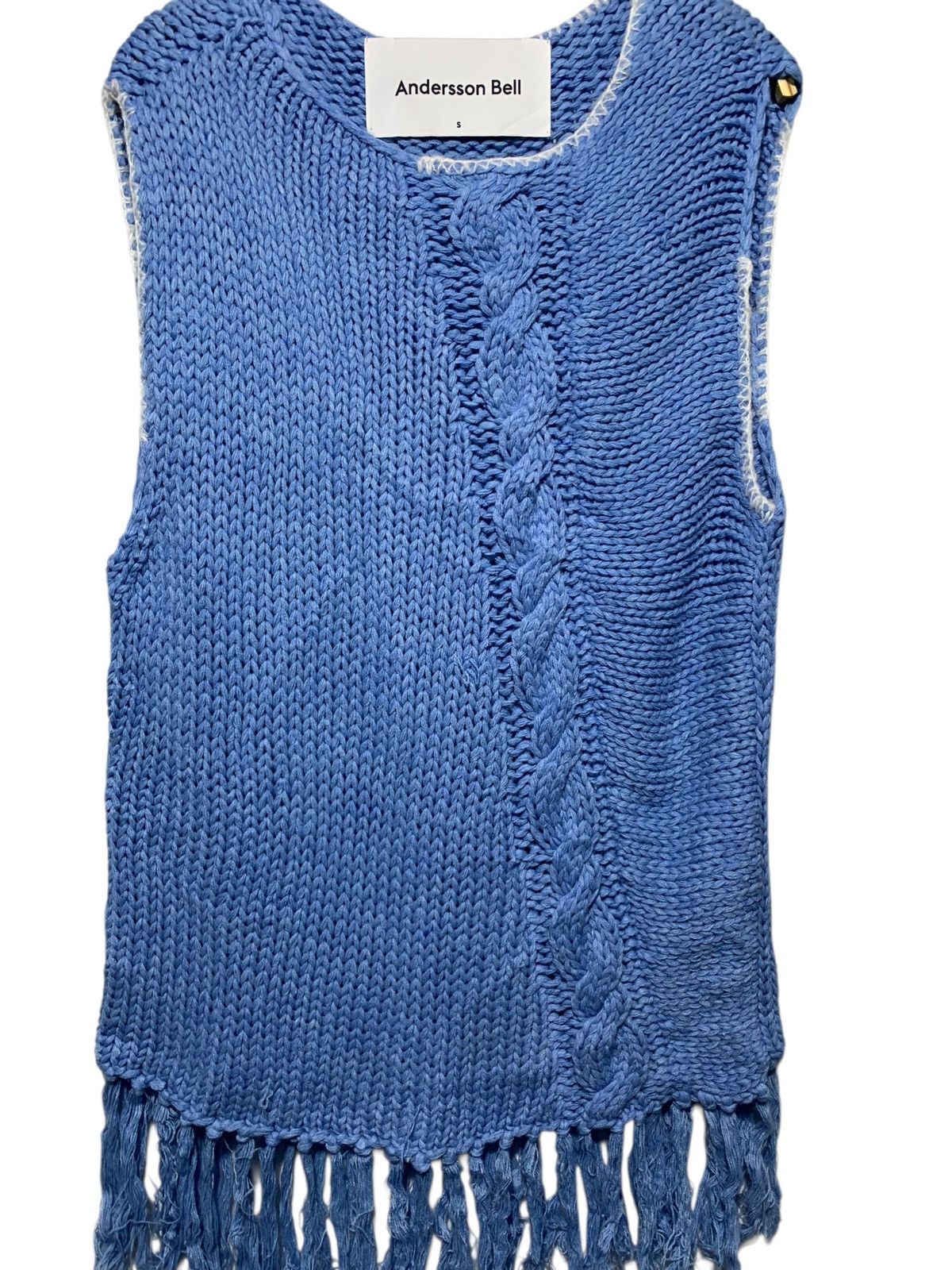 Andersson Bell AW2020 Andersson Bell hand knitted sleeveless knit pullover Size S / US 4 / IT 40 - 5 Thumbnail