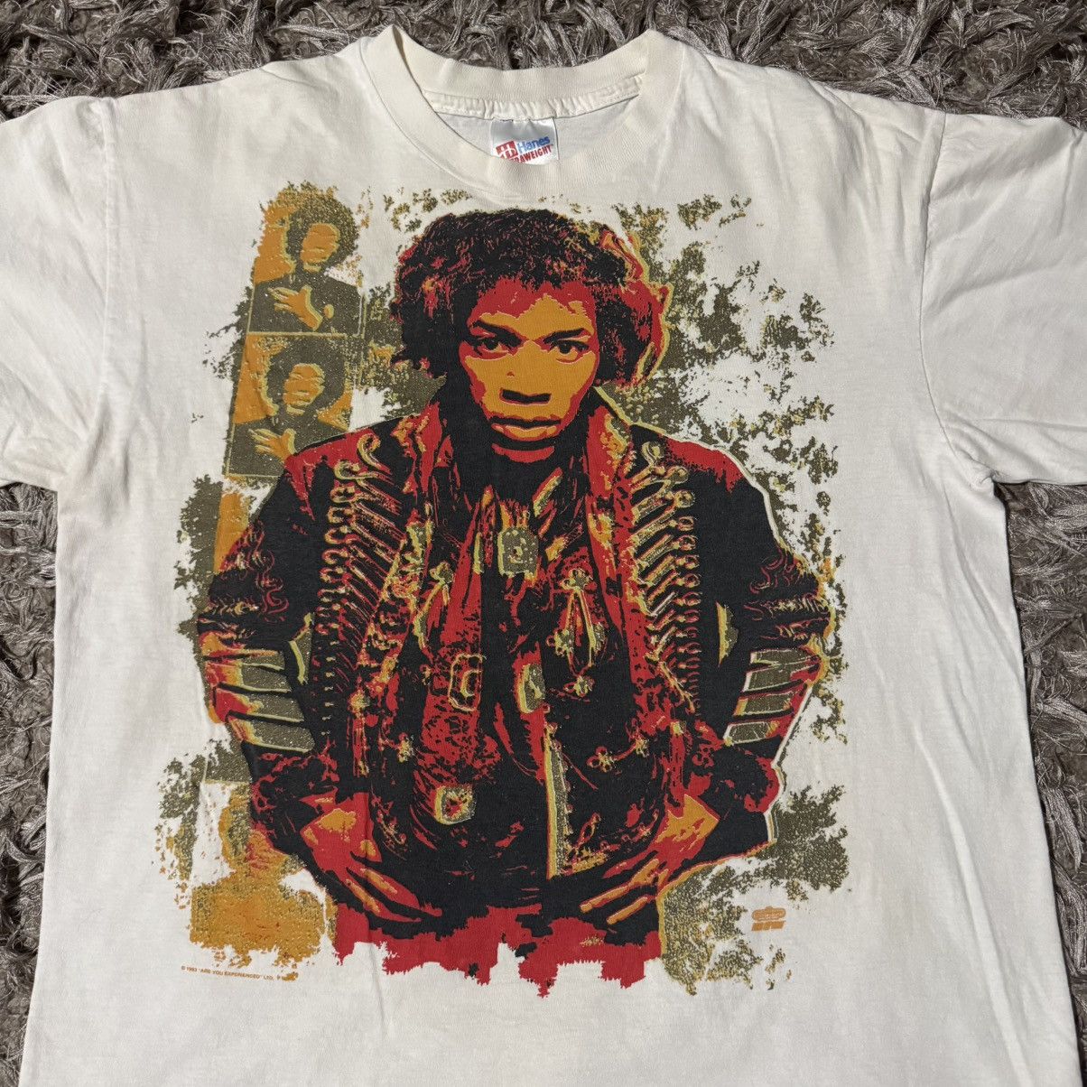 Band Tees Vintage x Jimi Hendrix 90s Size US L / EU 52-54 / 3 - 2 Thumbnail