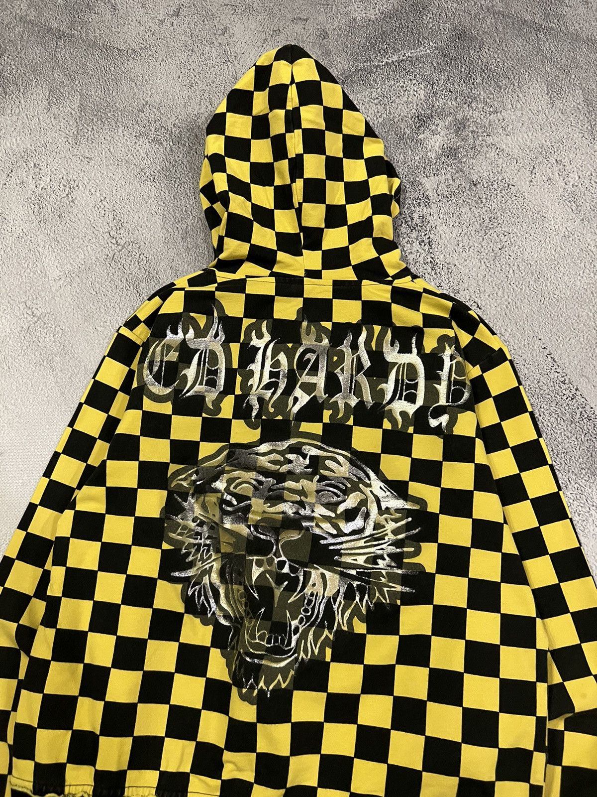 Ed Hardy Vintage Y2k Ed Hardy Tiger 🐅 Striped Zip Hoodie 00’s Size M / US 6-8 / IT 42-44 - 8 Thumbnail