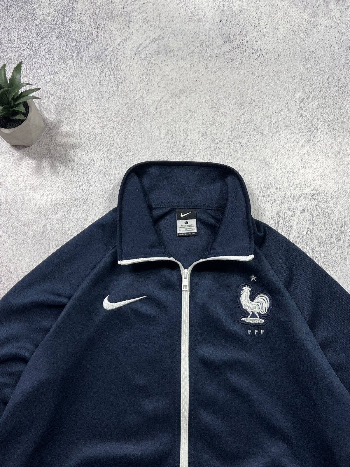 Nike Nike France Y2K Blockcore Track Top Jacket Size US XL / EU 56 / 4 - 5 Thumbnail