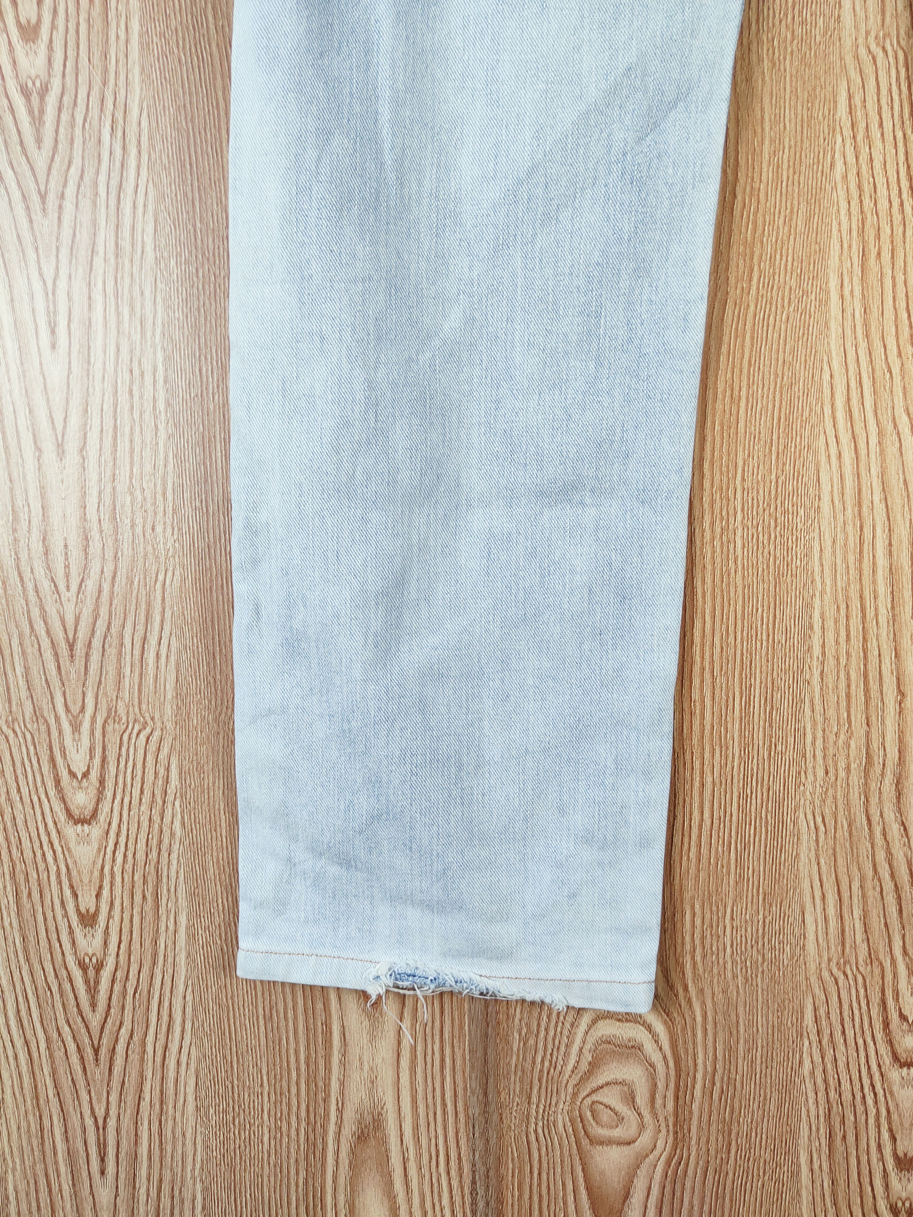 Oldblue Co. Old Blue vintage Blue Faded Distressed Ripped Jeans #W531 Size US 30 / EU 46 - 10 Thumbnail