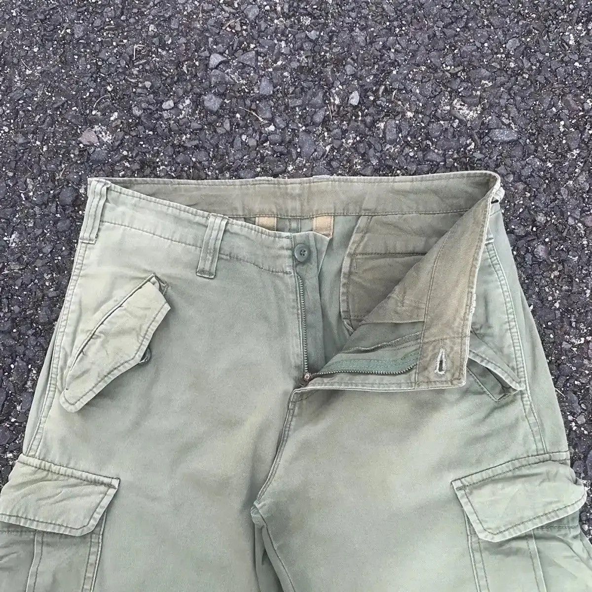 Beauty Beast HONEYSUCKLEROS JAPAN VTG 30x31 TROUSERS FADED UTILITY CARGO Size US 30 / EU 46 - 6 Thumbnail