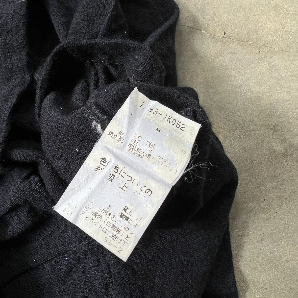 Issey Miyake Vintage Sunao Kuwahara by Issey Miyake Wool Knit Shirt Size M / US 6-8 / IT 42-44 - 8 Thumbnail