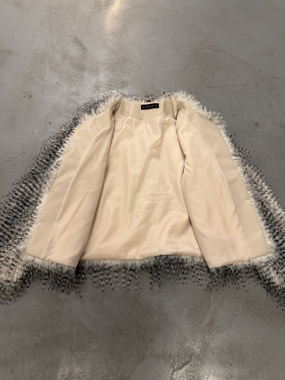 plein sud Plein Sud Faux Fur Cropped Jacket Size S / US 4 / IT 40 - 11 Thumbnail