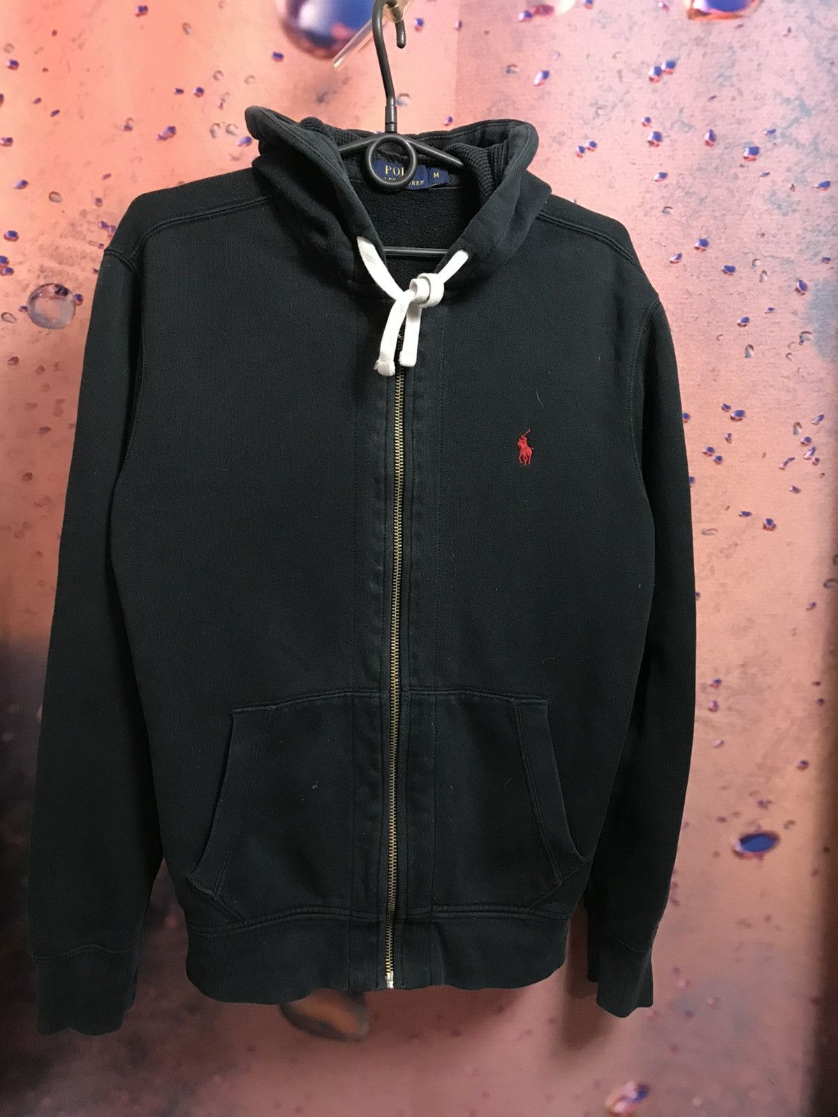 Vintage Vintage Polo Ralph Lauren hoodie Size US M / EU 48-50 / 2 - 2 Thumbnail