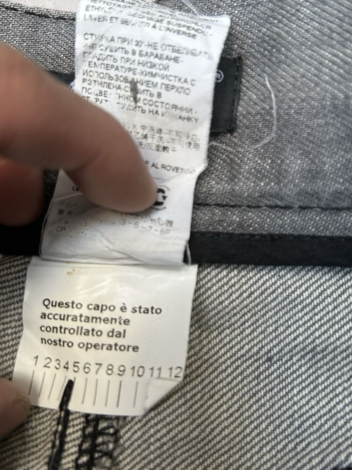 Dolce & Gabbana DOLCE & GABBANA Distressed Crash Denim Pants 44 Size US 44 / EU 60 - 10 Thumbnail