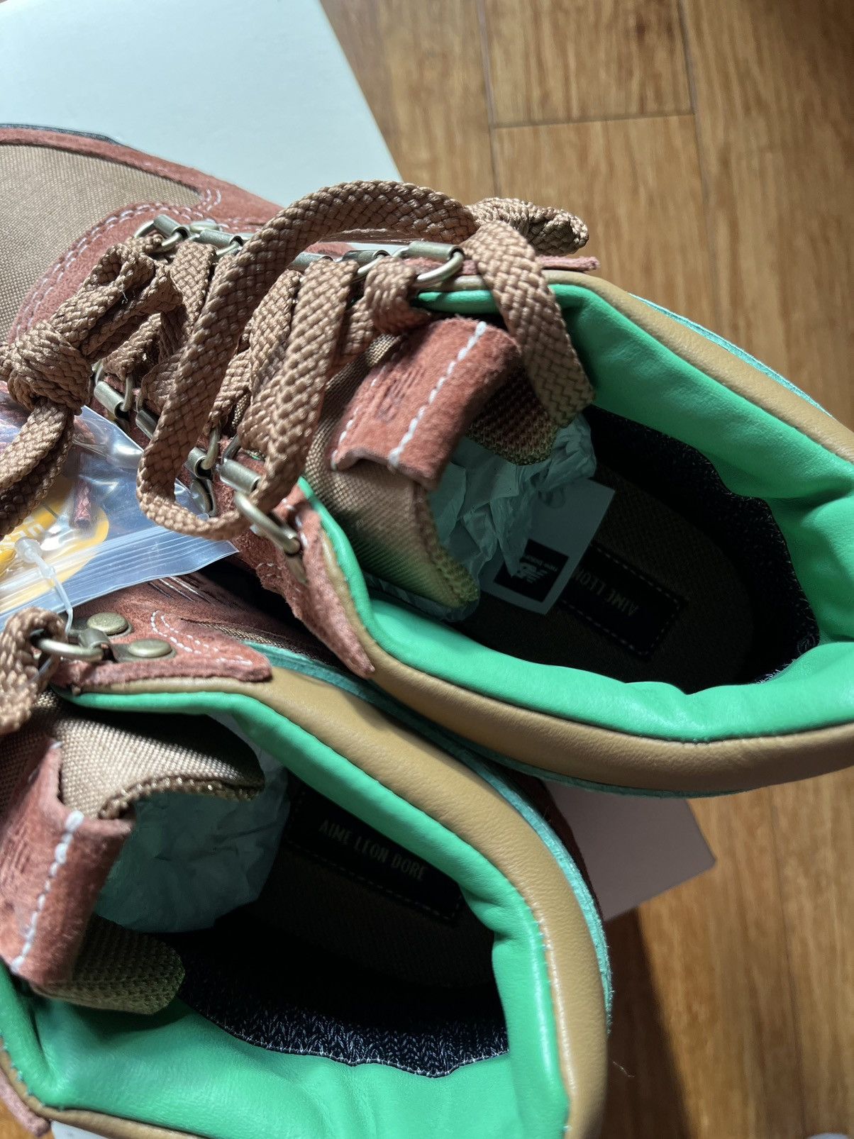 Aime Leon Dore × Goretex × New Balance US 6 ALD New balance Rainier boots Gore Tex brown green Size US 6 / EU 39 - 8 Thumbnail