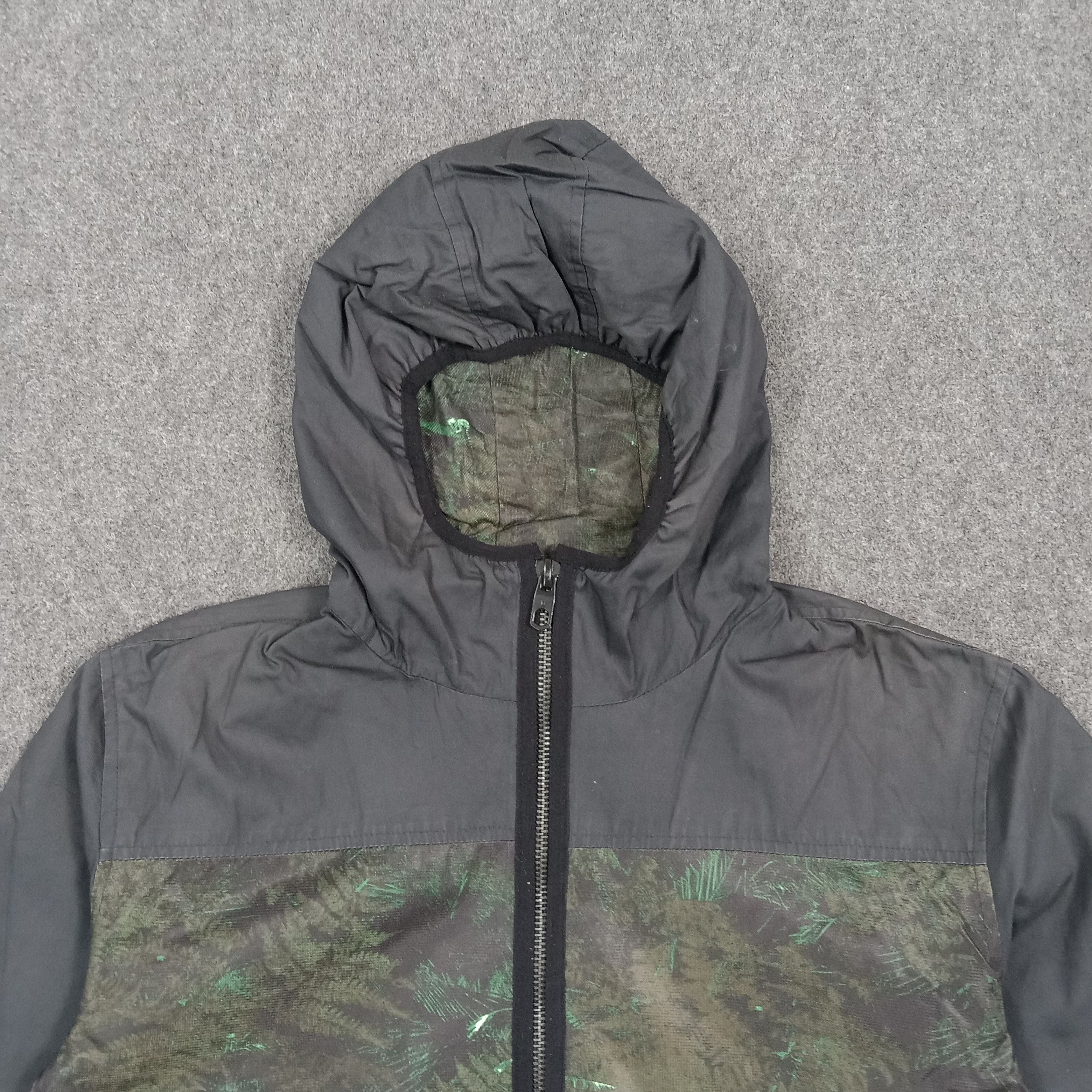 General Research Zara Man Floral Windbreaker Jacket Botanical C289N5 Size US XXS / EU 40 - 2 Thumbnail