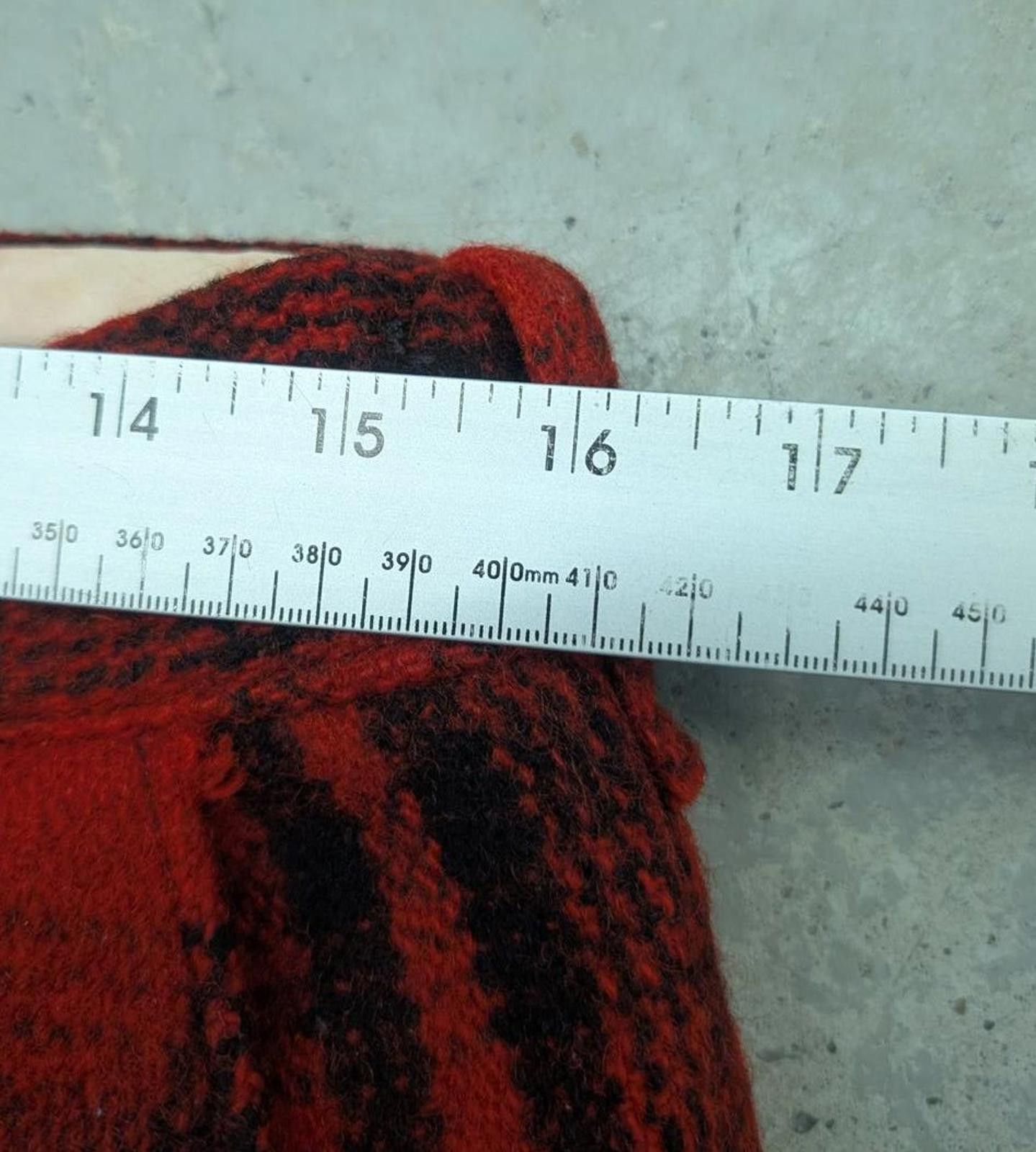 Vintage Vintage 70s Buffalo Plaid Made in Canada Wool Clix Pants Size 38R - 5 Thumbnail