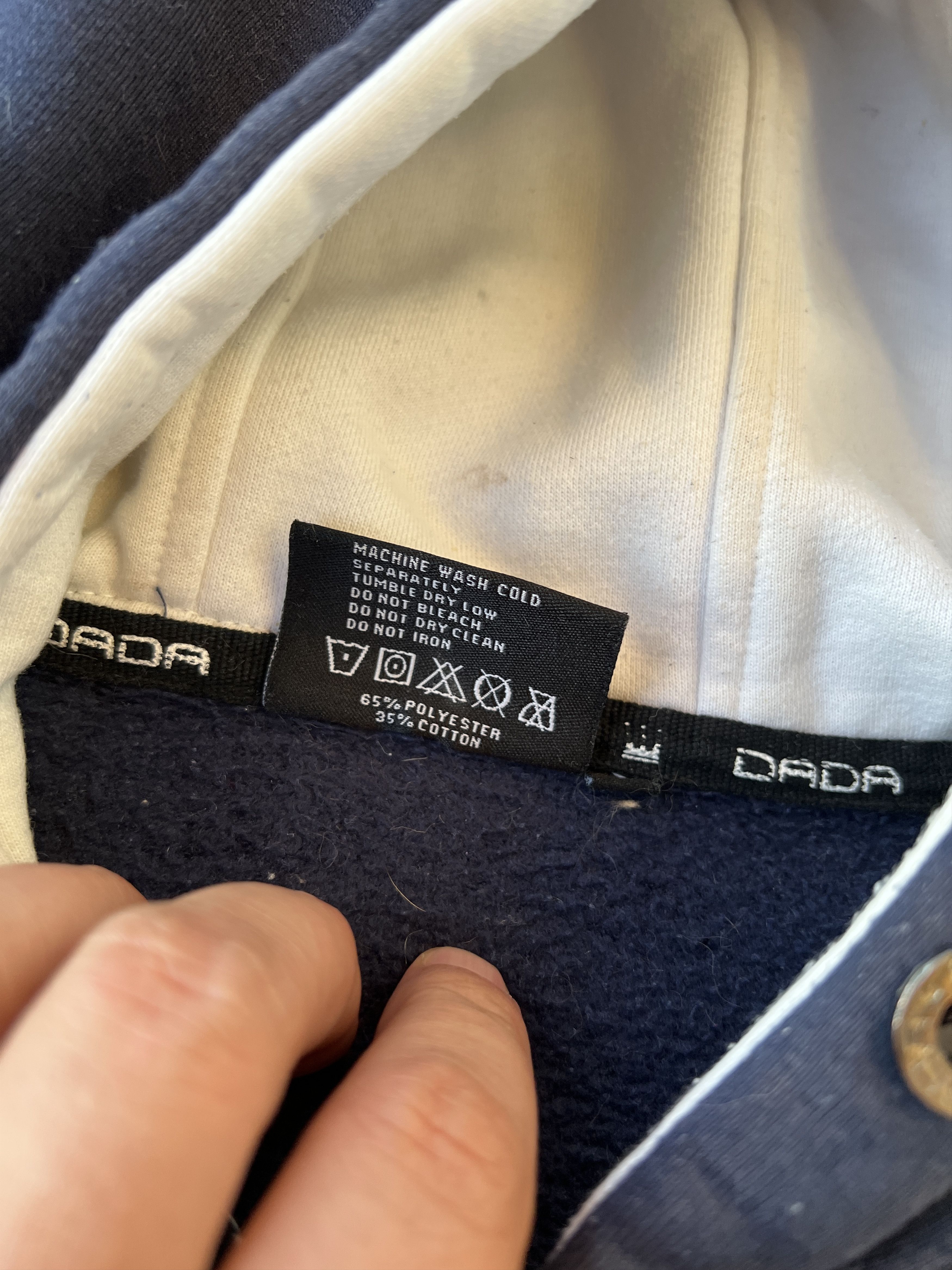 Supreme DADA Supreme Vintage Zip Hoodie Size US S / EU 44-46 / 1 - 4 Thumbnail
