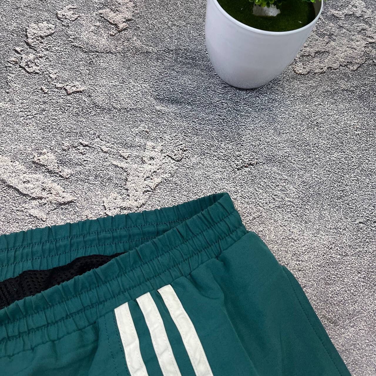 Adidas Vintage Adidas 90s Nylon Shorts Mini Logo Size L Size US 35 - 6 Thumbnail