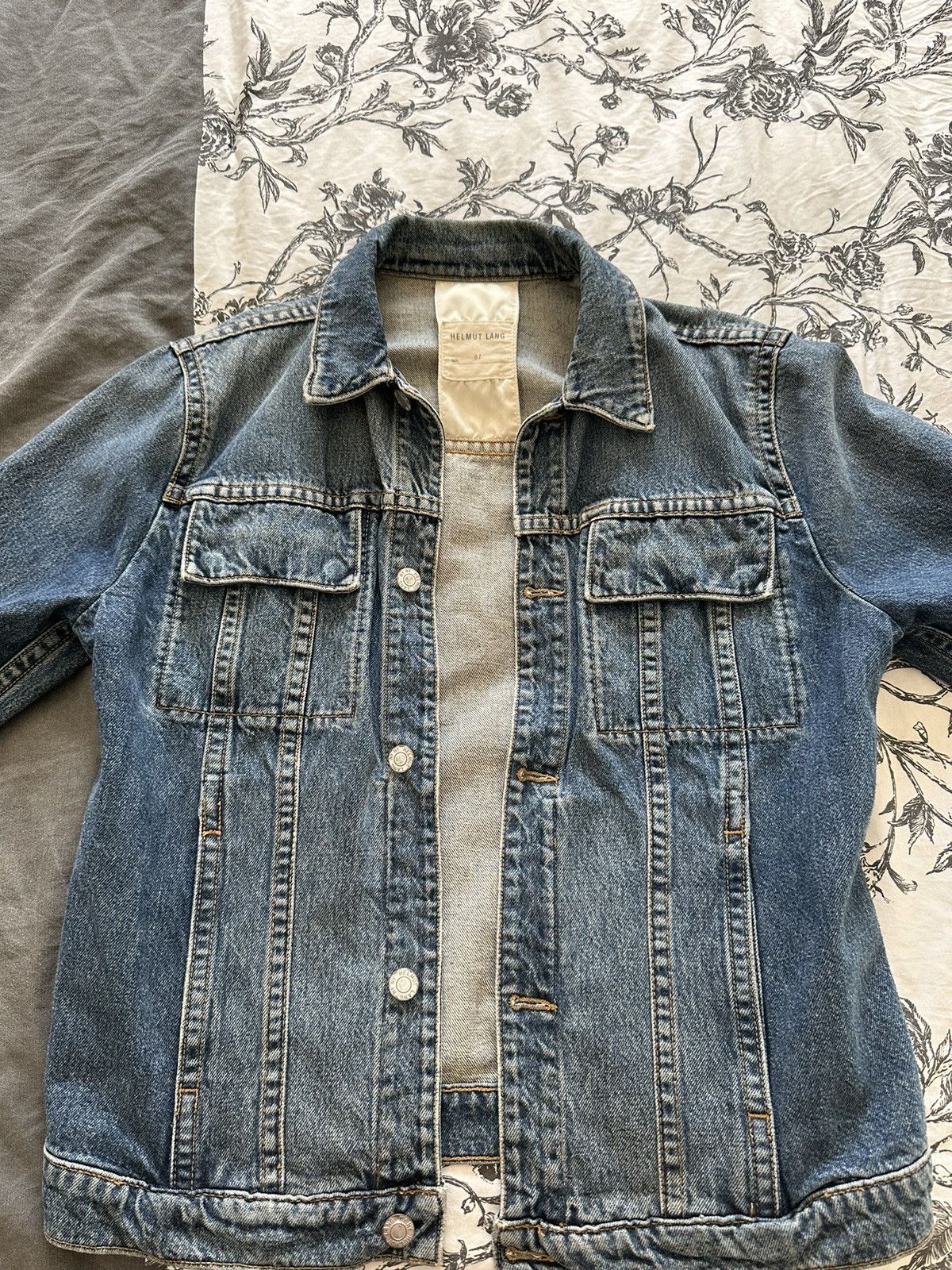 Helmut Lang Helmut Lang Denim Jacket Size US S / EU 44-46 / 1 - 1 Thumbnail