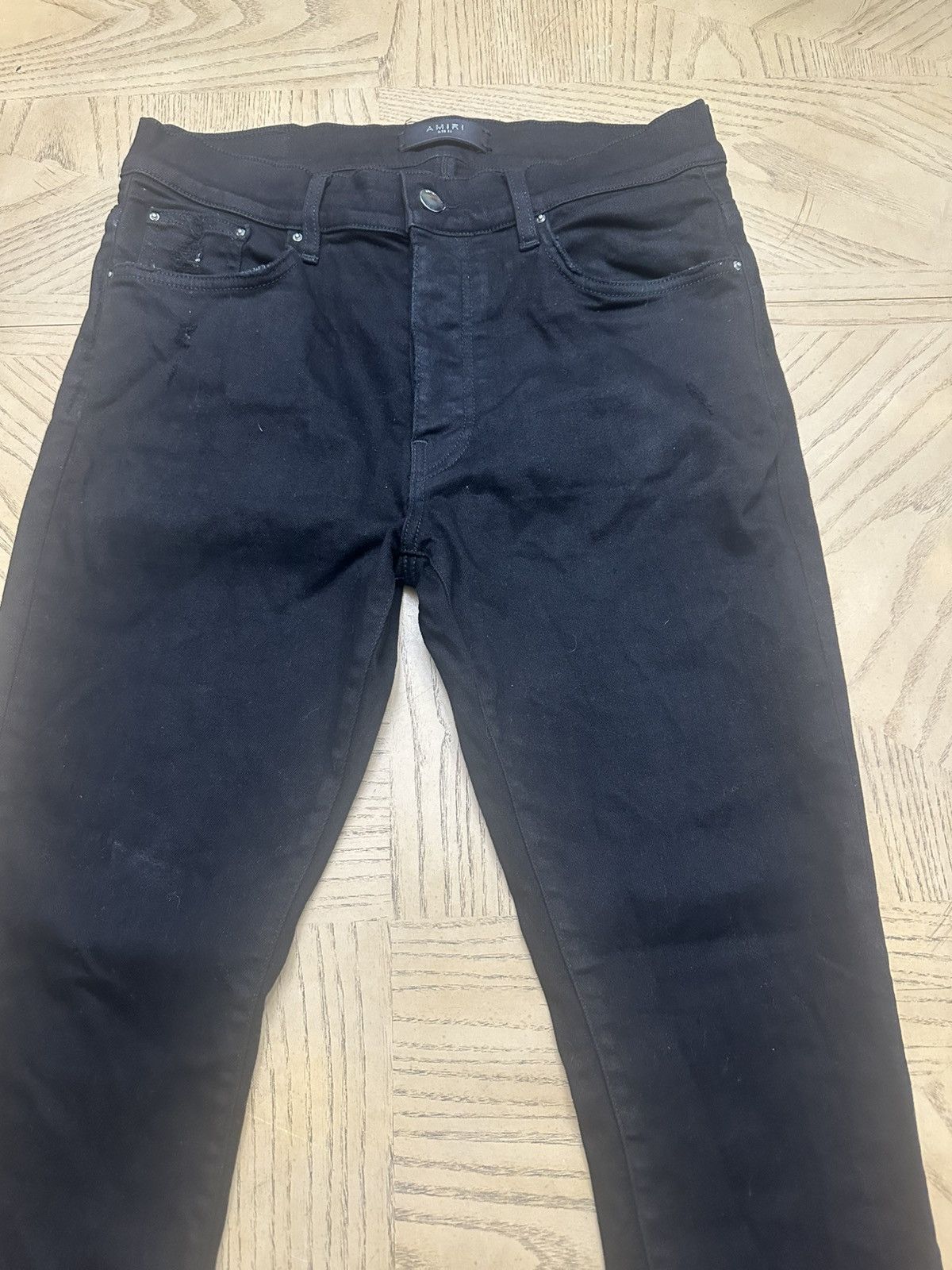 Amiri ❌ Amiri Jeans Black Skinny Men’s Size 32 Size US 32 / EU 48 - 1 Thumbnail