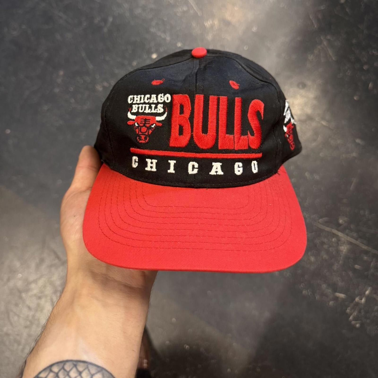 Vintage 90s Chicago Bulls NBA Hat