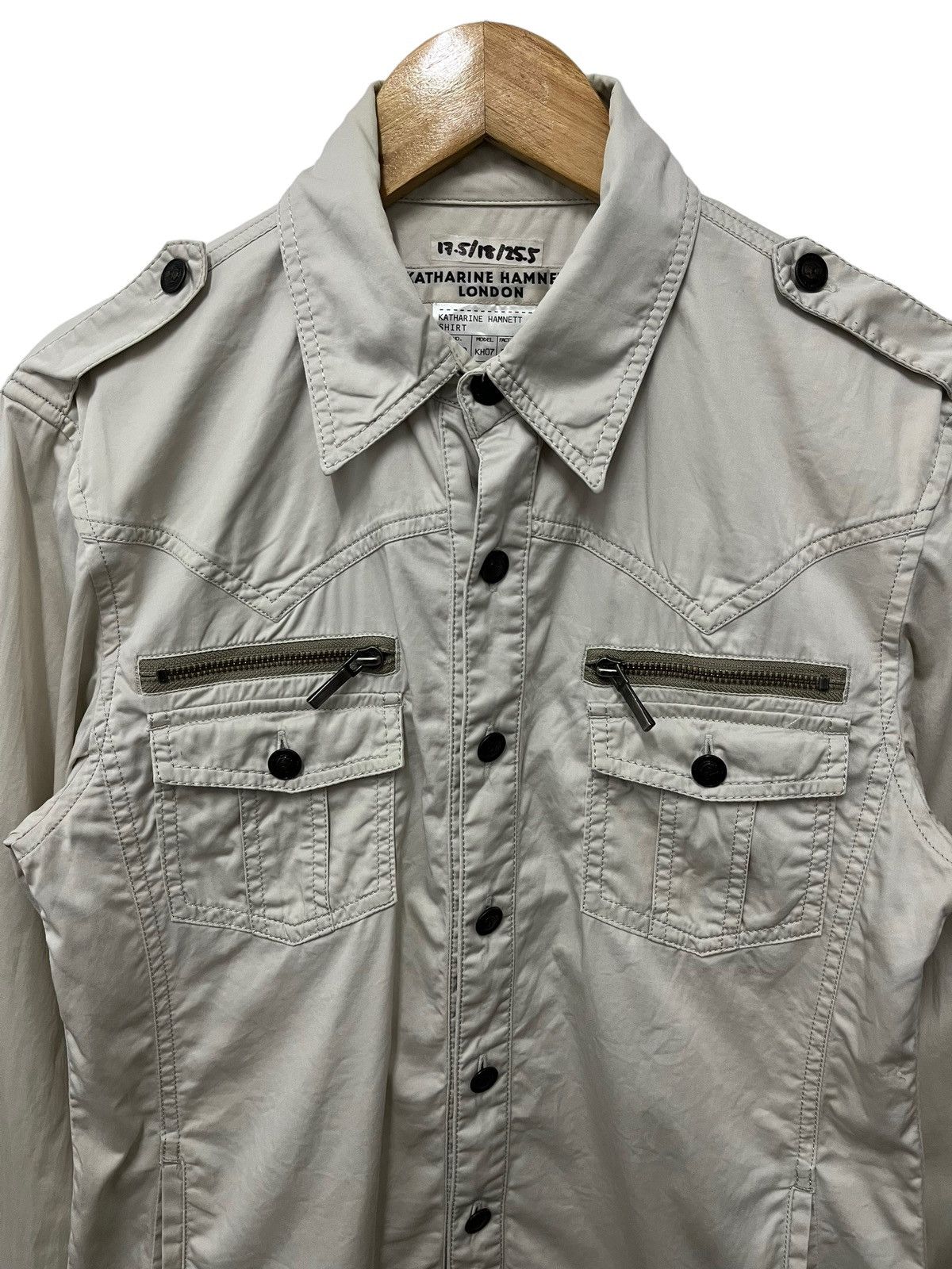 Katharine Hamnett London Katharine Hamnett button up shirt Size M / US 6-8 / IT 42-44 - 2 Thumbnail