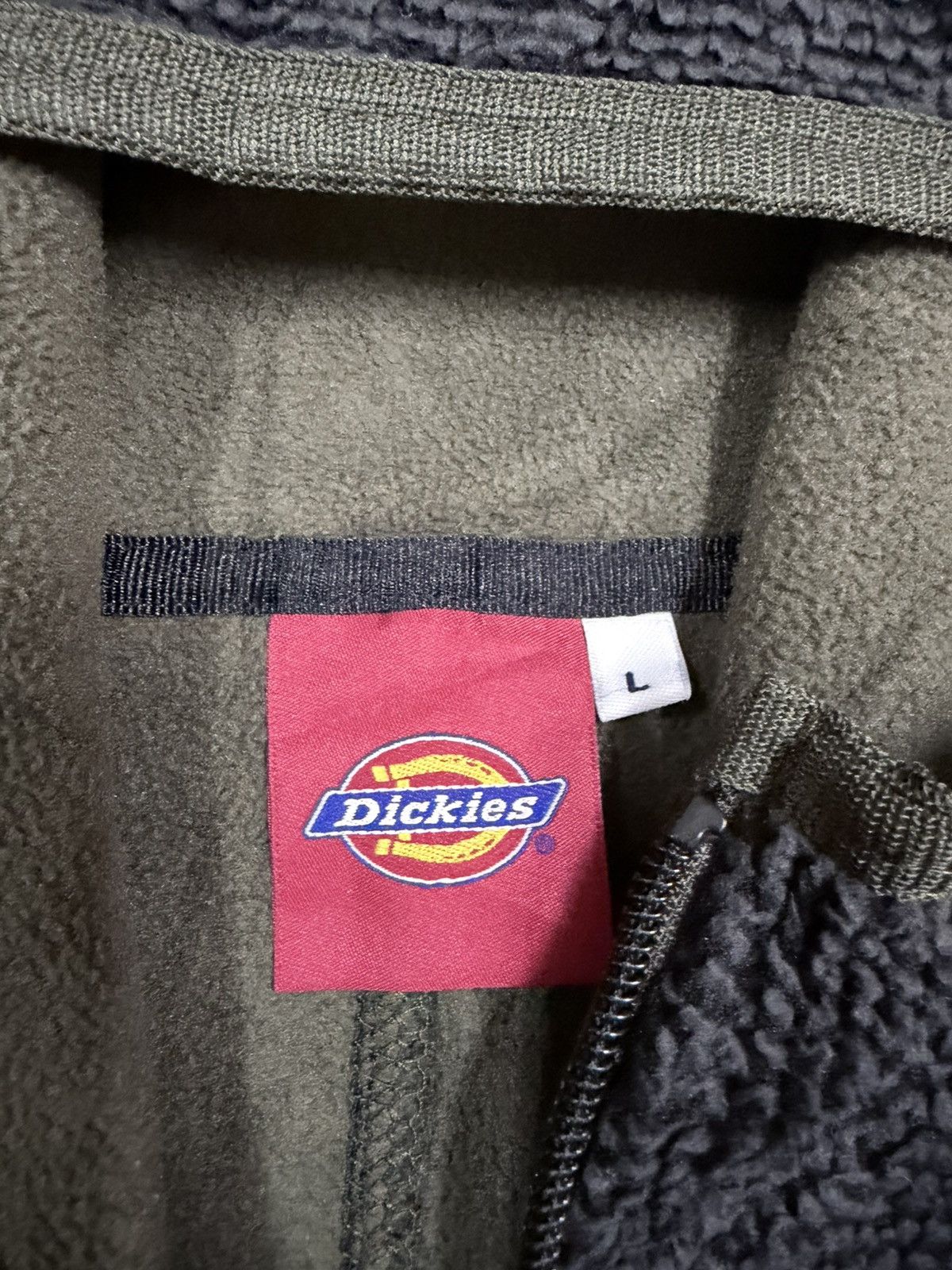 Dickies Vtg💥Dickies Fleece Zipper Hoodies Jacket Size US L / EU 52-54 / 3 - 16 Thumbnail