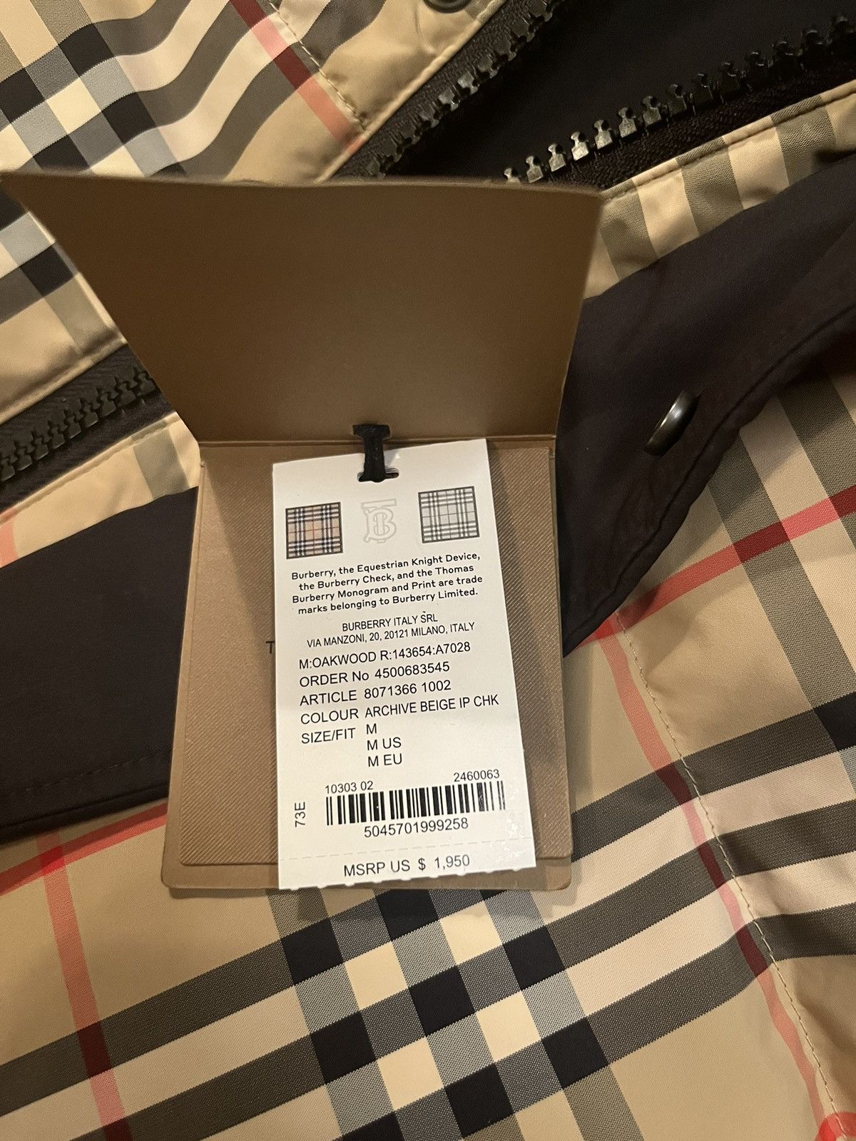 Burberry Burberry Check Reversible Down Vest Size US M / EU 48-50 / 2 - 9 Thumbnail