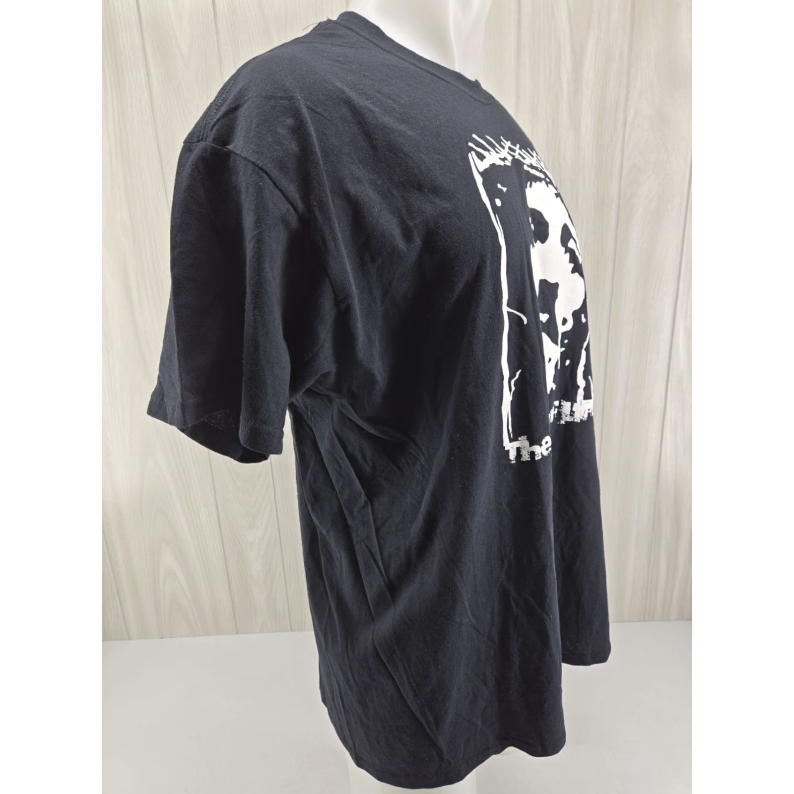 Gildan VINTAGE Gildan Jesus Bread of Life Graphic T Shirt Black XL Men's Crew Neck Short Sleeve Size US XL / EU 56 / 4 - 6 Thumbnail