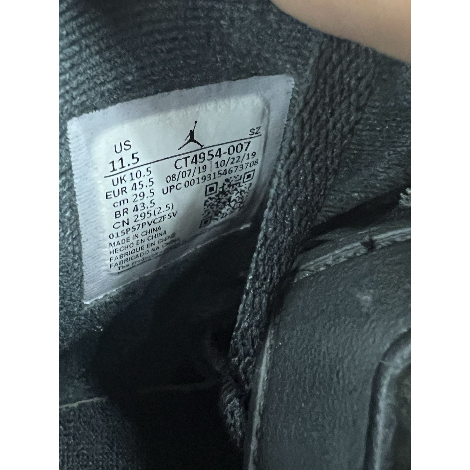 Jordan Brand Air Jordan 6 Retro Size 11.5 CT4954-007 Size US 11.5 / EU 44-45 - 7 Thumbnail