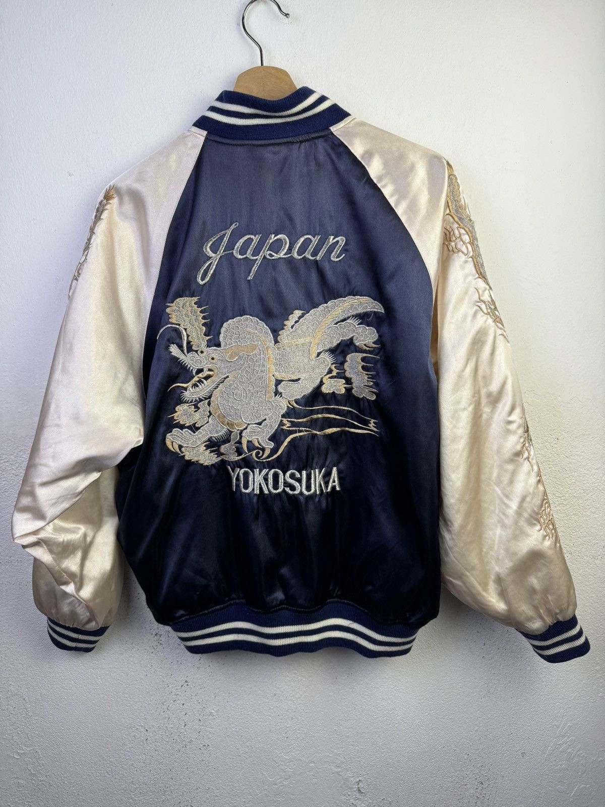 Japanese Brand Vintage Sukajan souvenir jacket Yokosuka jacket Size US L / EU 52-54 / 3 - 5 Thumbnail