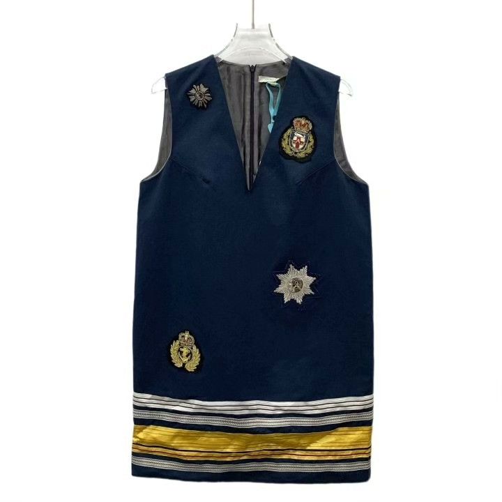 Other Amen Badge Beaded V-neck Sleeveless Dress Size S / US 4 / IT 40 - 1 Thumbnail