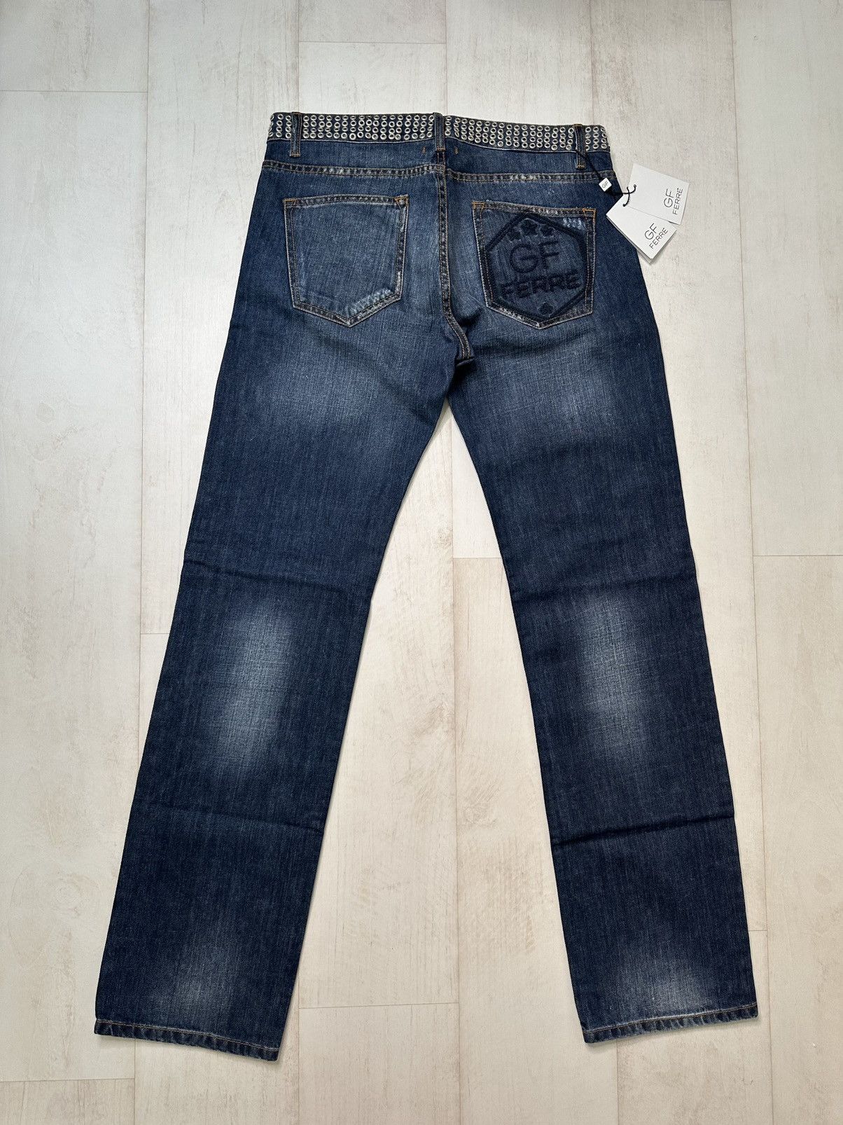 Gianfranco Ferre Gianfranco Ferre studded jeans y2k Size US 33 - 6 Thumbnail