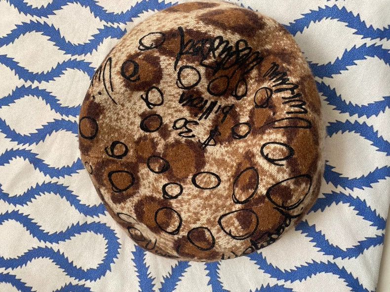 Vivienne Westwood Vivienne Westwood Saturn leopard print newsboy hat Size ONE SIZE - 1 Thumbnail