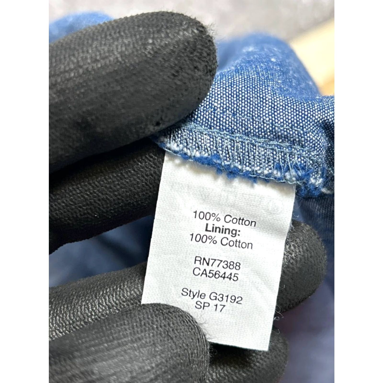 Madewell Madewell Dress Womens 4 Blue Cotton Blouson Size S / US 4 / IT 40 - 4 Thumbnail