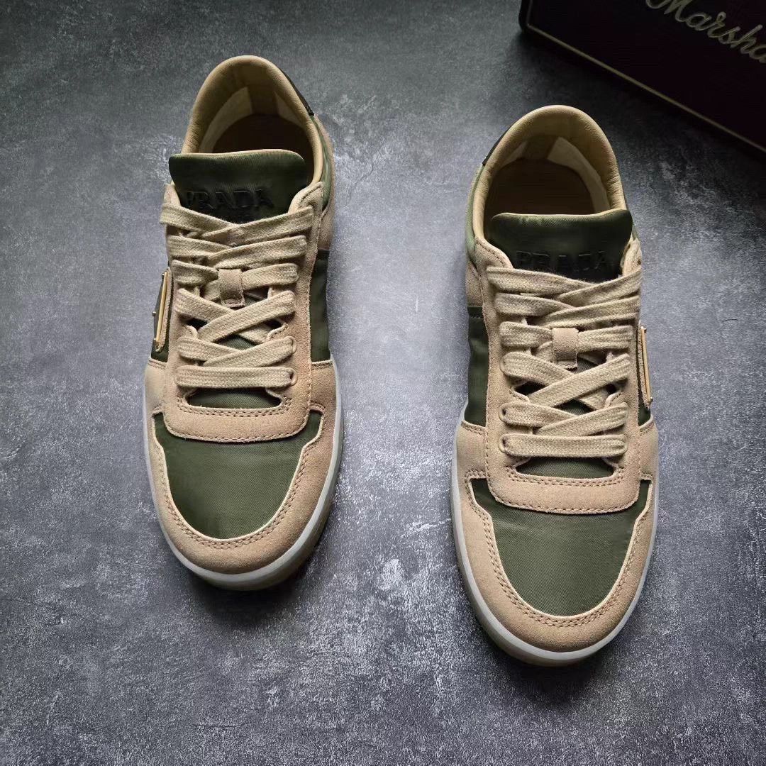 Prada PRADA Downtown mint green 5/39 sneakers worn once Size US 6 / EU 39 - 2 Thumbnail
