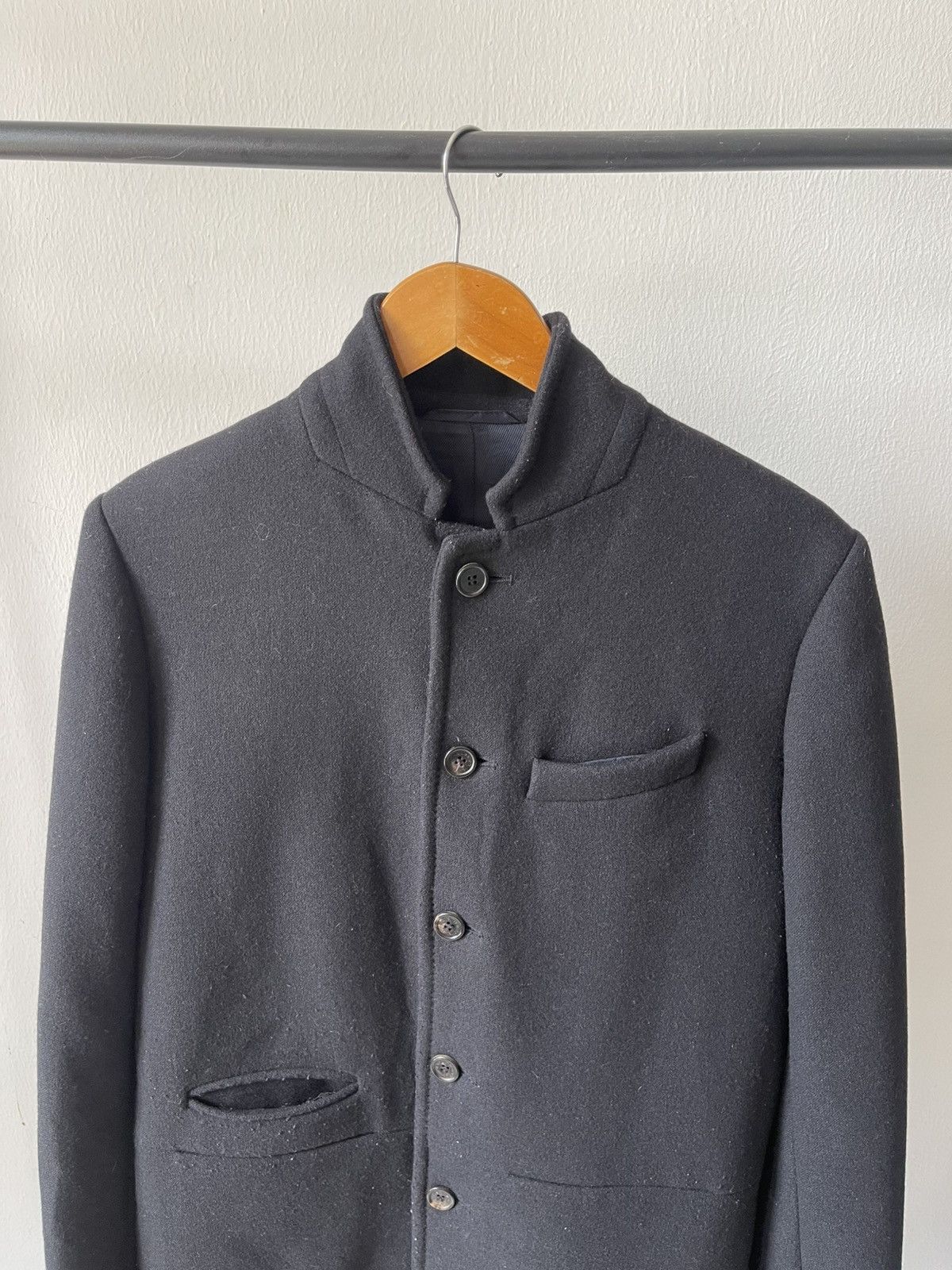 Neil Barrett Neil Barret Long Coat Mandarin Collar Size US M / EU 48-50 / 2 - 4 Thumbnail