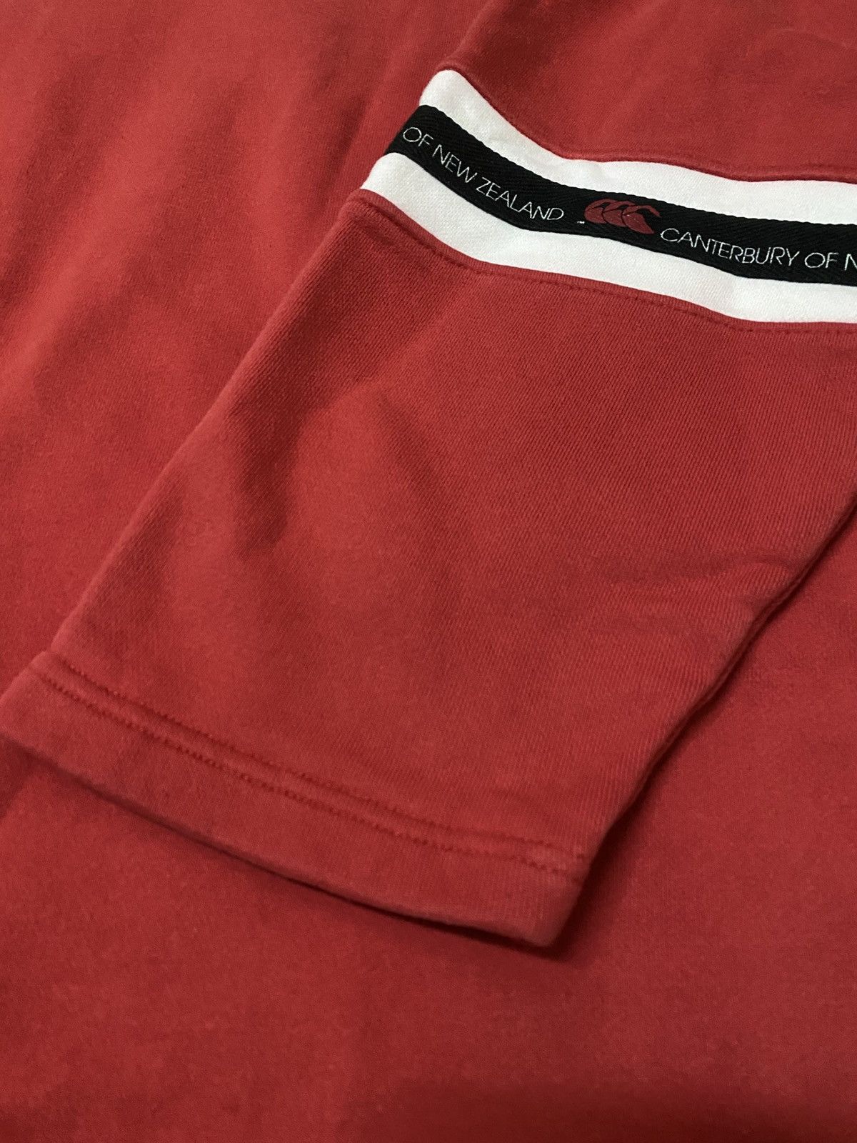 Canterbury of New Zealand Vintage 90s Canterbury Of NZ Big Spellout Polo Rugby Jersey. Size US XL / EU 56 / 4 - 7 Thumbnail