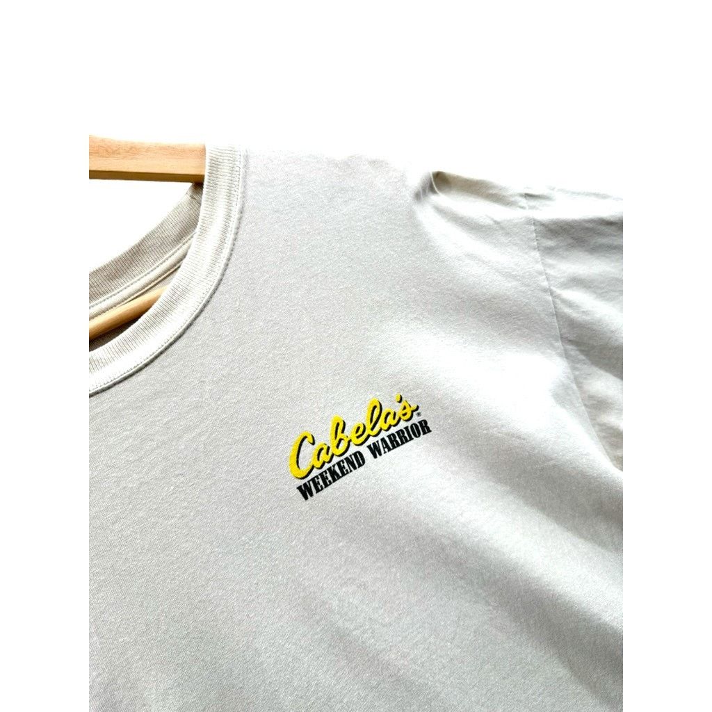 Cabelas × Vintage 2000's Cabela's Weekend Warrior Outdoor Graphic Tee Size US XL / EU 56 / 4 - 4 Thumbnail