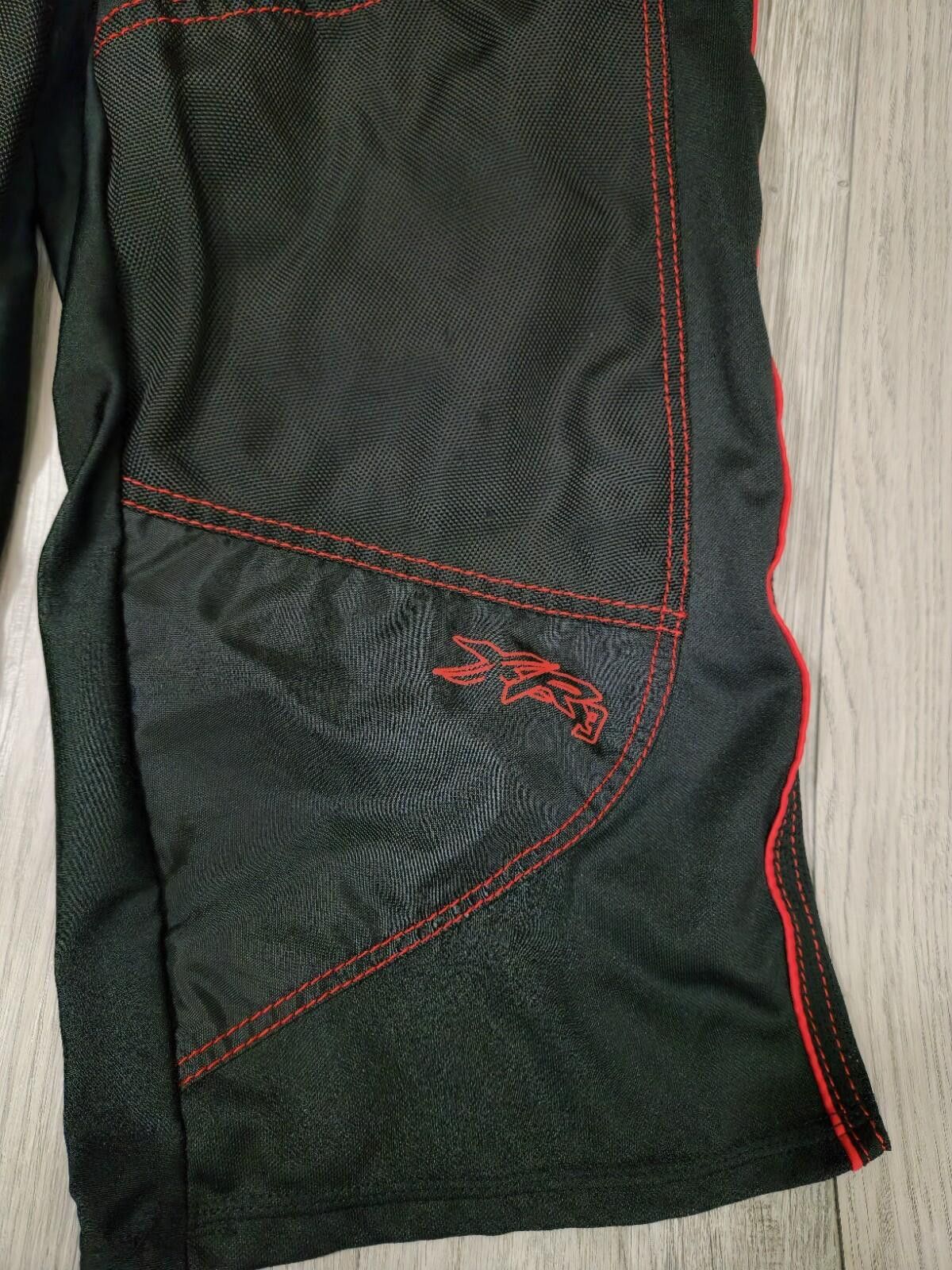 Eddie Bauer Bauer XR 3 RH Pants Roller Inline Hockey #12 Red/Black Size ONE SIZE - 6 Thumbnail