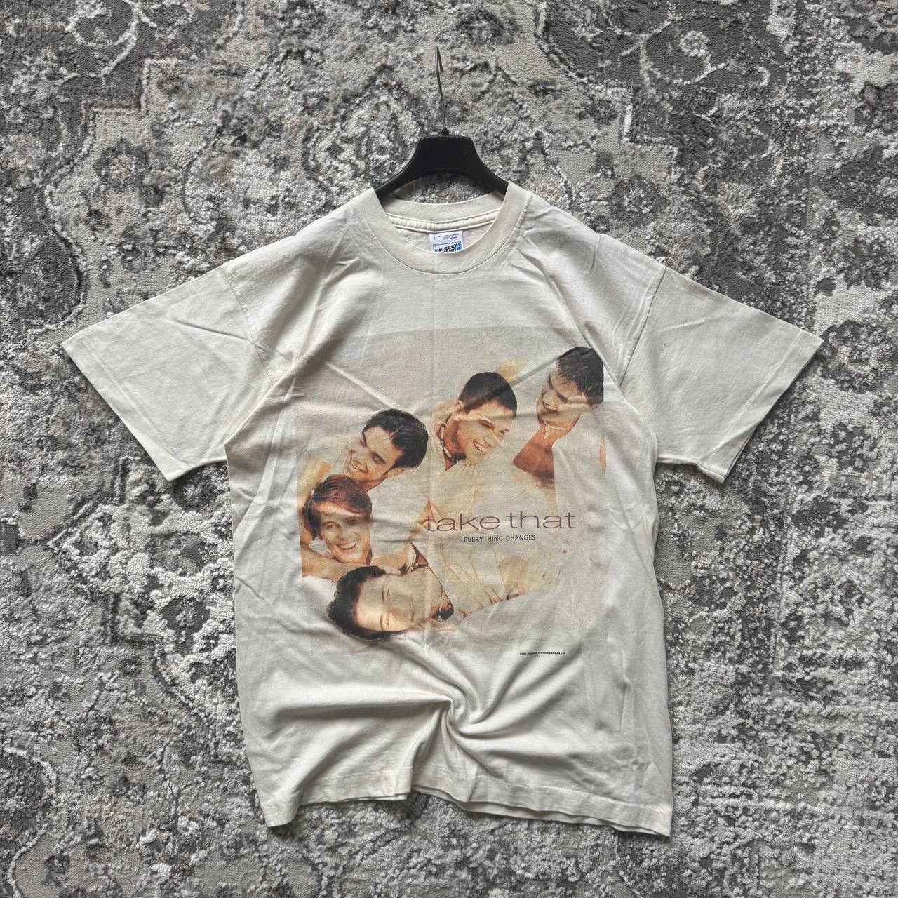 Band Tees Take That Brit Pop Everything Changes Concert Tour (Rare) Size US L / EU 52-54 / 3 - 1 Thumbnail