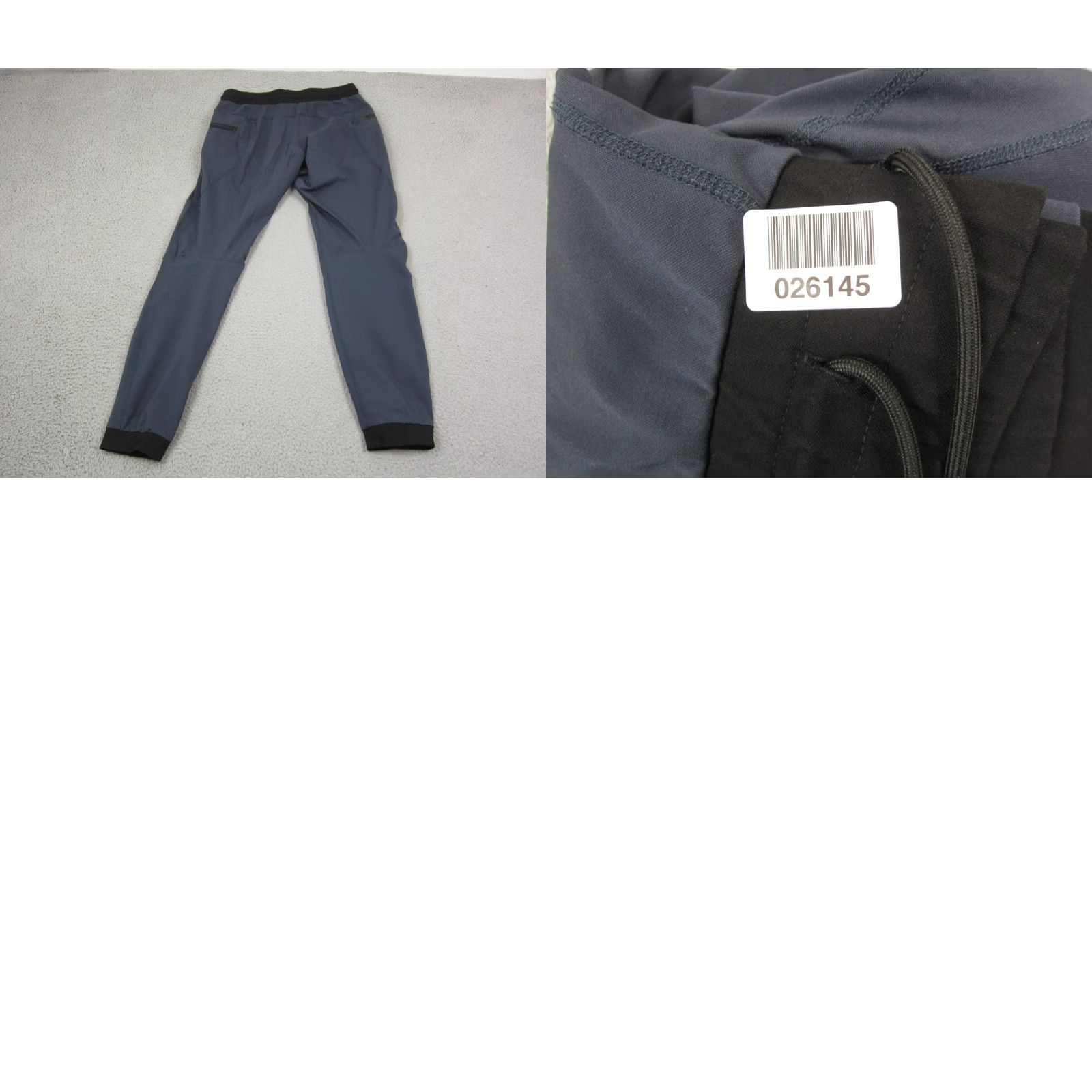 Asics BYLT Pants Mens Medium Blue Jogger Tapered Zip Mid Length Athletic Pants Size US 31 - 10 Thumbnail