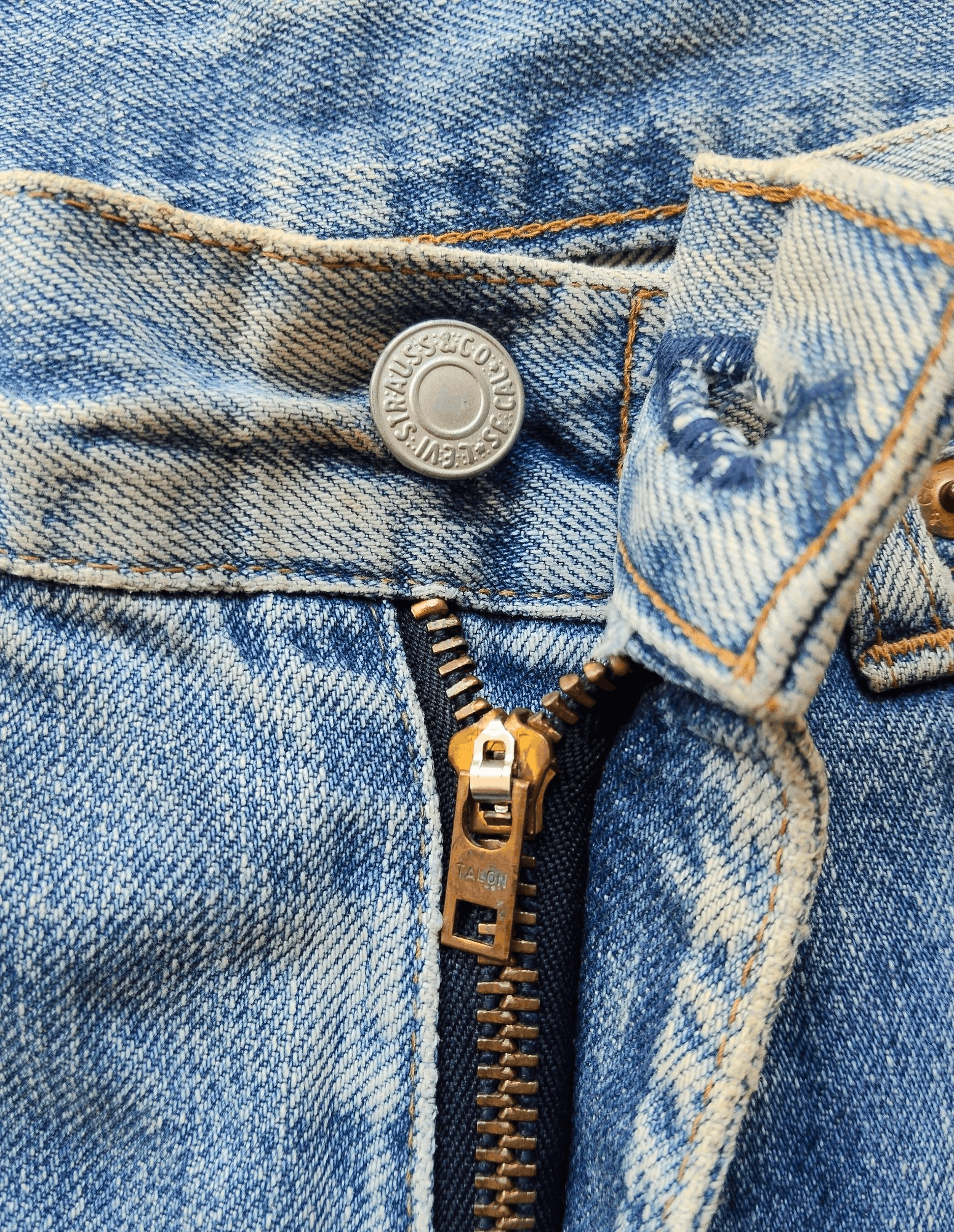 Levi's × Vintage vintage levis 502 big e selvedge Size US 29 - 7 Thumbnail