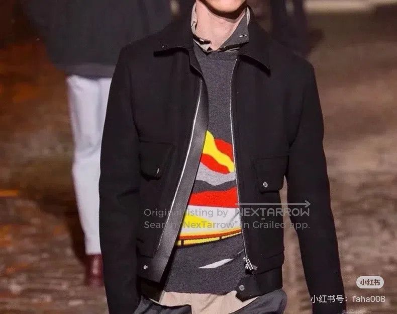 Hermes Hermes Endless Mountain Range Series, Pure Cashmere Knit T Size US M / EU 48-50 / 2 - 6 Thumbnail