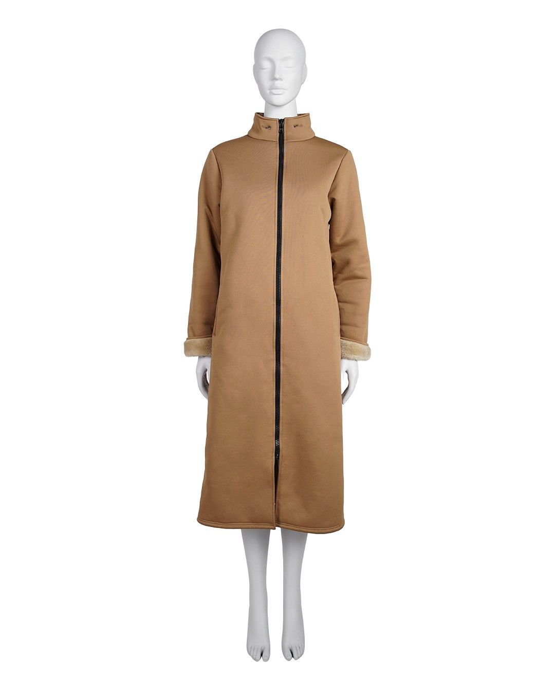 Miu Miu Miu Miu F/W1999 Neoprene Fleece Lining Coat Size M / US 6-8 / IT 42-44 - 1 Thumbnail